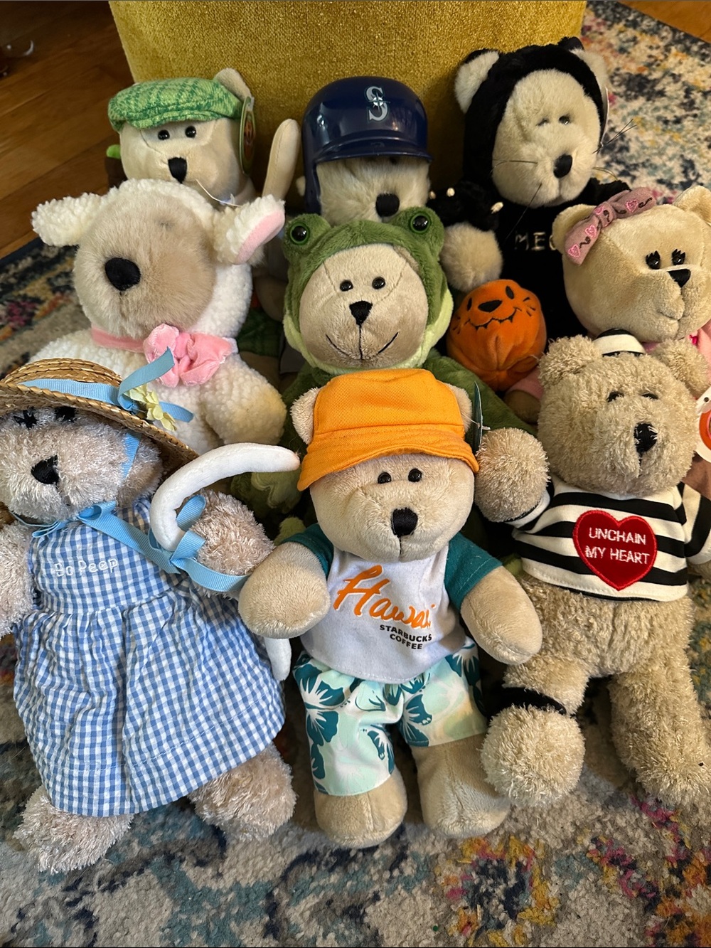 Starbucks Bearista Bear Plush Collection - Like New